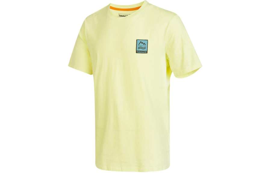 Timberland T Shirt Men's Yellow