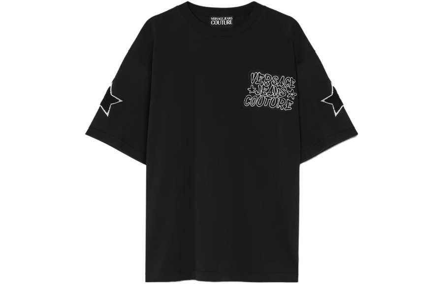 VERSACE JEANS COUTURE T Shirt Men's Black