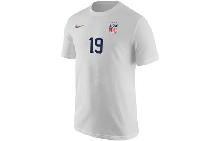 Nike Nike Crystal Dunn Uswnt Men's Nike Soccer T Shirt
