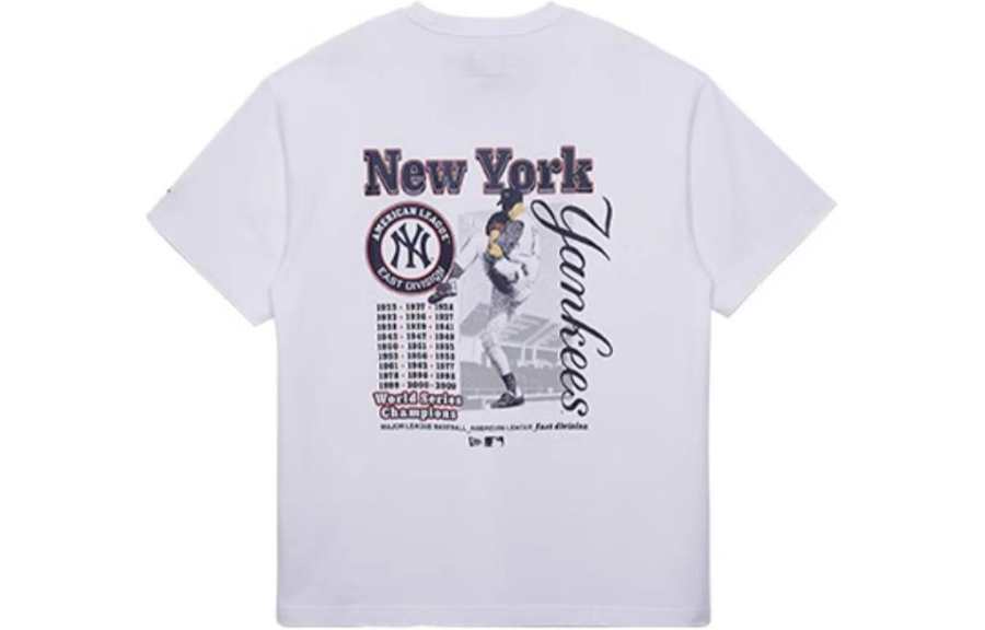 New Era x MLB SS24 New York Yankees T Shirt Unisex White