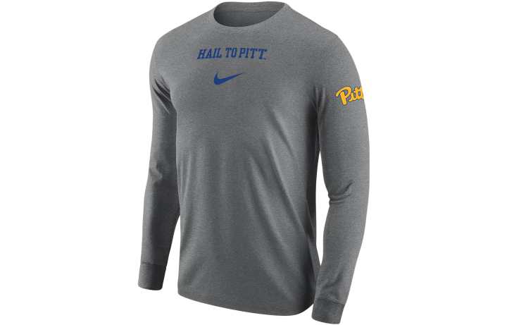 Nike Nike T Shirts Men's Gray Crew Neck Moderate Straight Fit