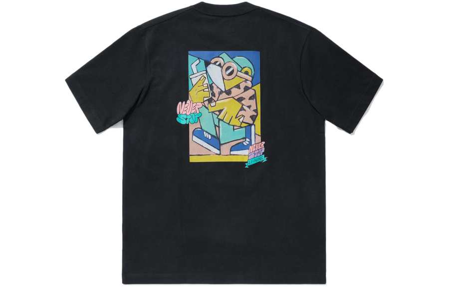 Li-Ning Li Ning x Pablo Ientile T Shirt Men's Black