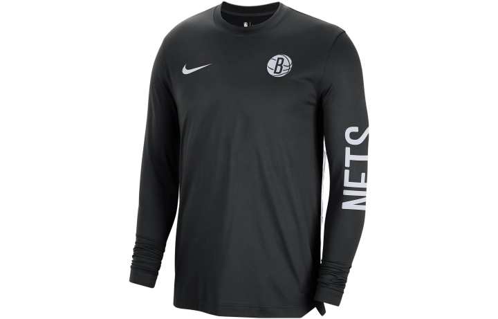 Nike Nike T Shirts Men's Black Crew Neck Moderate Straight Fit