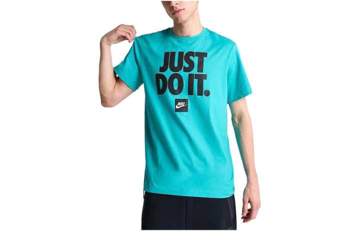 Nike Nike SPORTSWEAR T Shirt Men's Blue Green