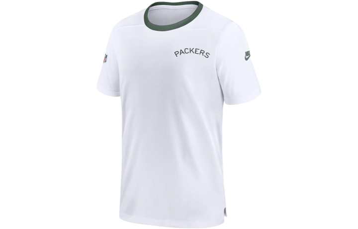 Nike Nike T Shirts Men's White Crew Neck Moderate Straight Fit