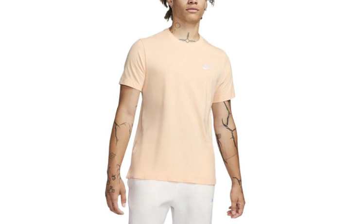 Nike Nike T Shirts Men's Skin Crew Neck Moderate Straight Fit