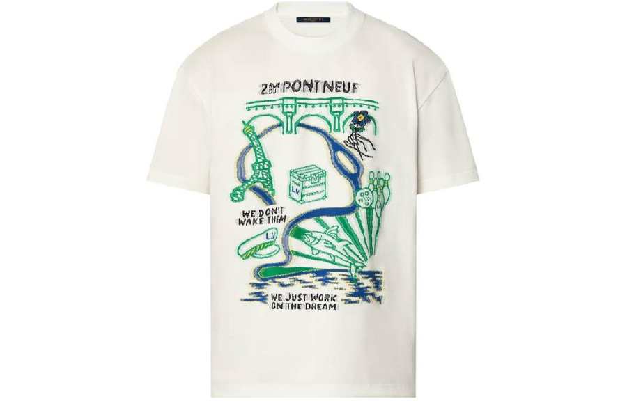 LOUIS VUITTON SS24 T Shirt Men's White