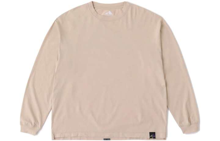 New Balance New Balance T Shirts Men's Ecru Crew Neck Moderate
