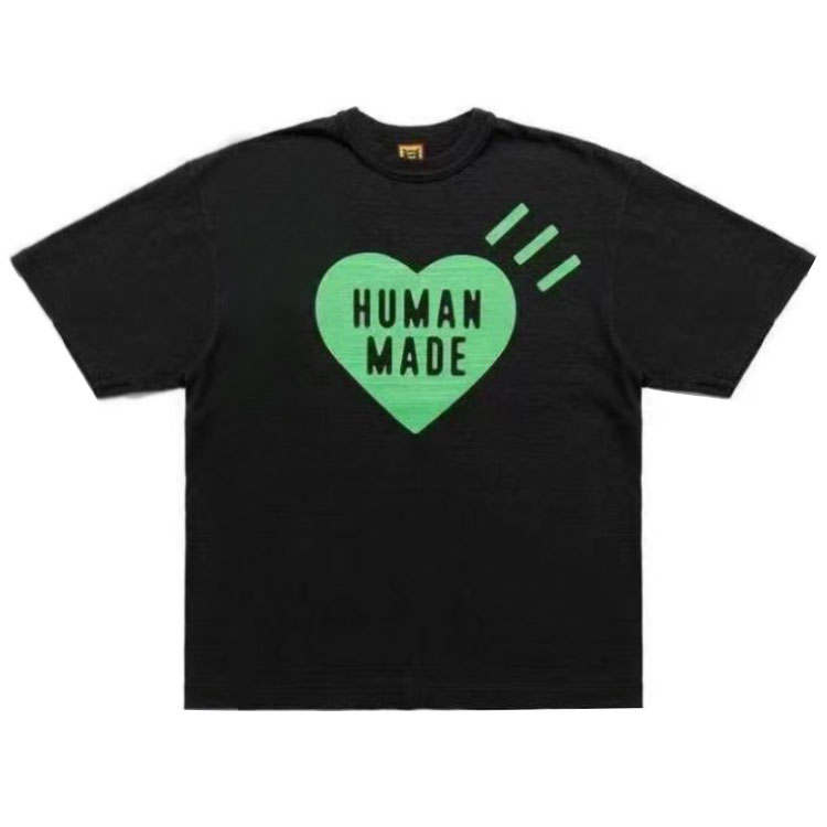 HUMAN MADE T Shirts Unisex Crew Neck Moderate Straight Fit