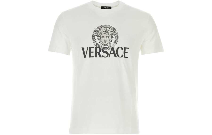 VERSACE Medusa Head Printed Crewneck T Shirt