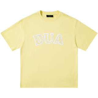 Duamin Drop Shoulder Sleeve T Shirt Unisex Lemon