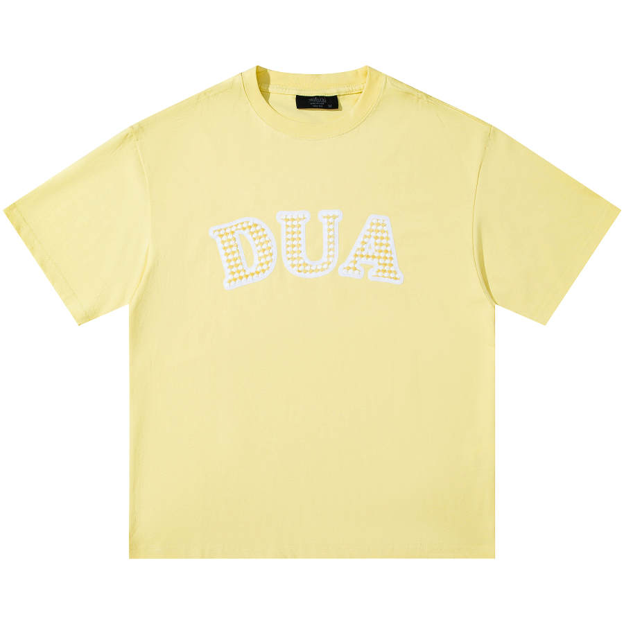 Duamin Drop Shoulder Sleeve T Shirt Unisex Lemon