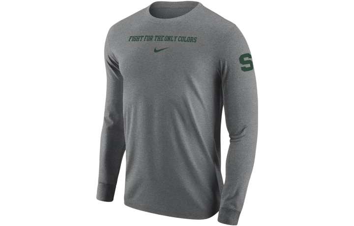 Nike Nike Michigan State Men's Nike College Long Sleeve T Shirt