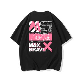 M&X MEDX T Shirts Unisex Crew Neck Moderate Straight Fit