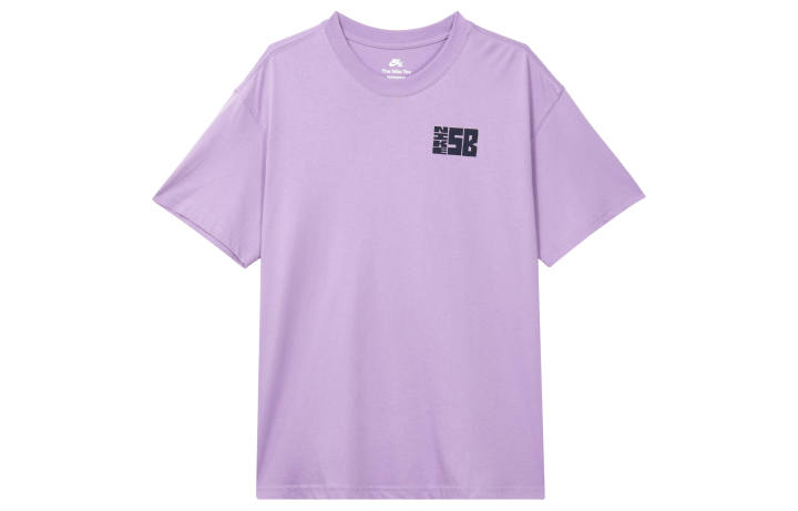 Nike Nike Drop Shoulder Sleeve T-Shirt Men's Star Purple