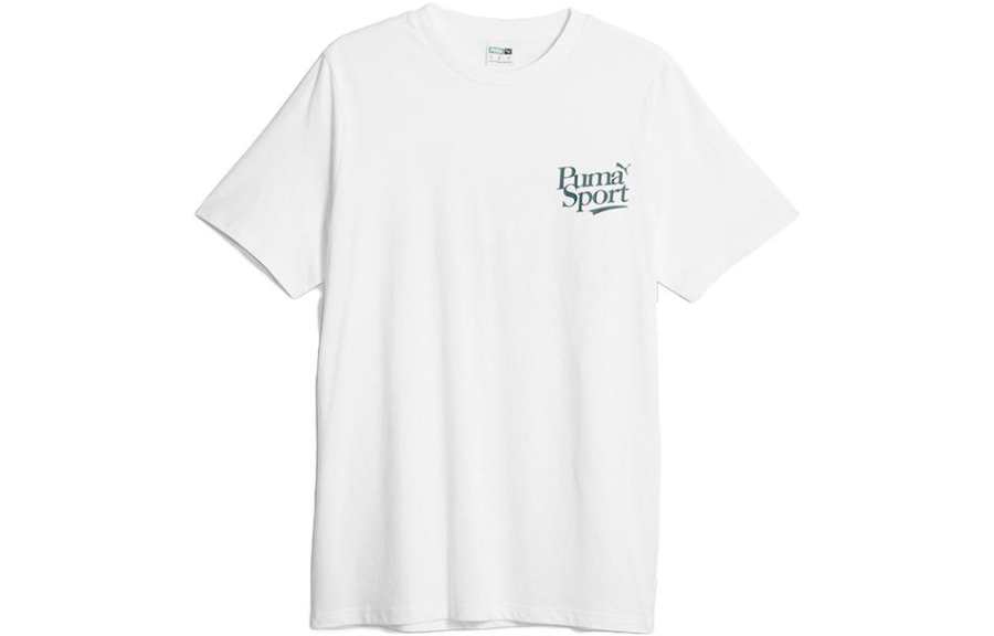 PUMA Set in Sleeve T Shirt Men's White