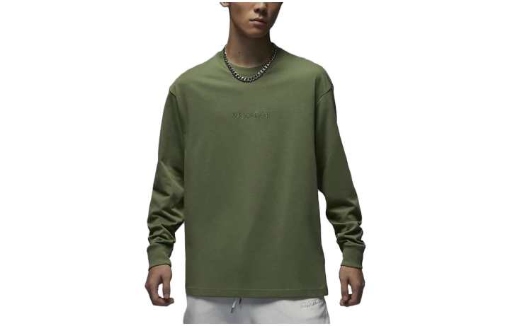 Jordan Jordan Drop Shoulder Sleeve T Shirt Men's Green