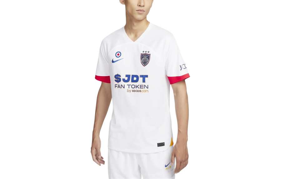 Nike Nike Johor Darul Ta'zim F.C. 2022/23 Stadium Away T Shirt Men's White