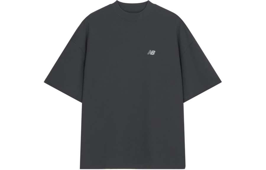 New Balance New Balance NB 100% Cotton T Shirt Unisex Charcoal Black