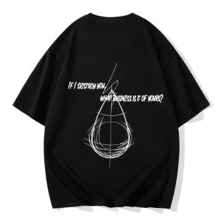 THREE-BODY THREE BODY T Shirts Unisex Crew Neck Moderate Straight Fit