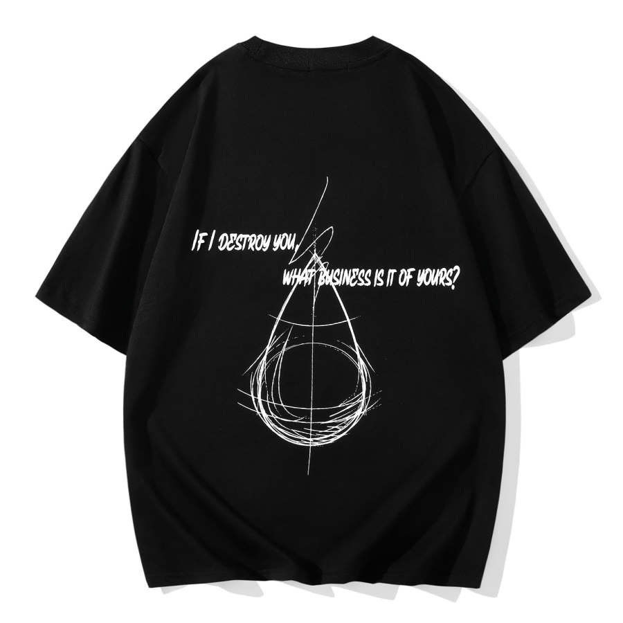 THREE-BODY THREE BODY T Shirts Unisex Crew Neck Moderate Straight Fit