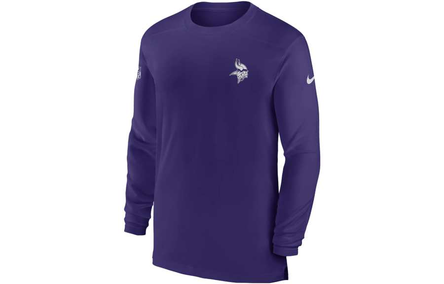 Nike Nike T Shirts Men's Purple Crew Neck Moderate Straight Fit