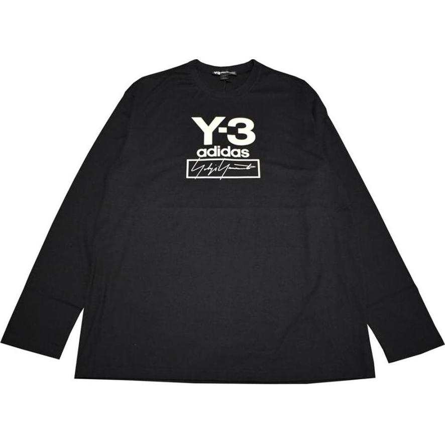 Y-3 Y 3 T Shirts Men's Black Crew Neck Moderate