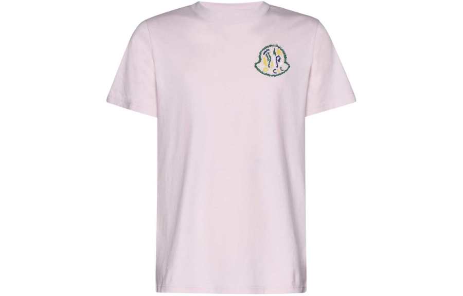 Moncler Logo Printed Crewneck T Shirt