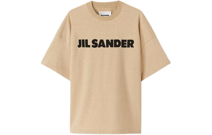 JIL SANDER Logo Printed Crewneck T Shirt