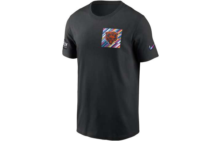 Nike Nike T Shirts Men's Black Crew Neck Moderate Straight Fit