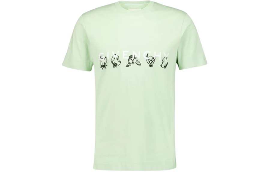 Givenchy Givenchy Graphic Printed Crewneck T-Shirt
