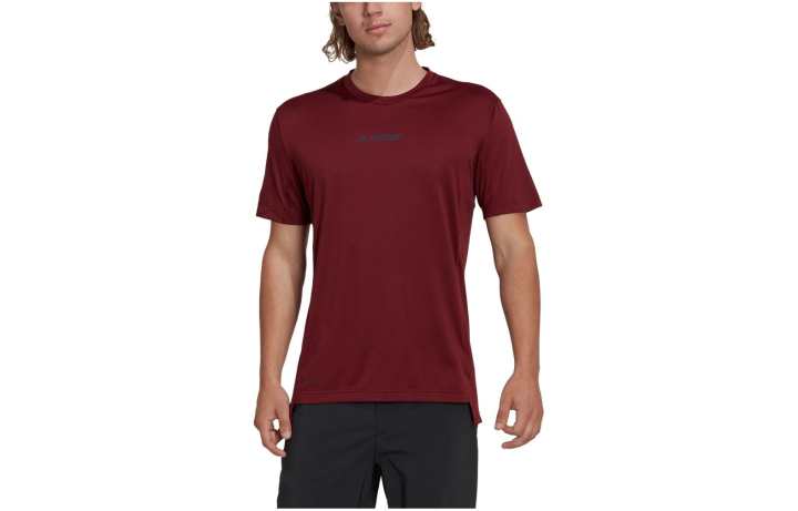 Adidas Adidas Terre T Shirt Men's Dark Red