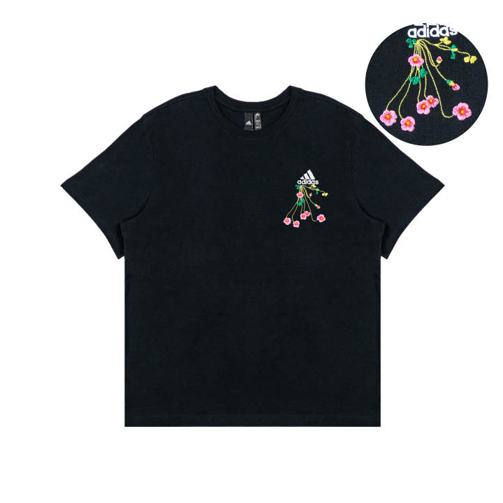 Adidas Adidas Classic Logo T-Shirts 'Black'