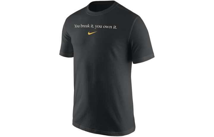 Nike Nike Caitlin Clark Iowa T Shirt Men's Black