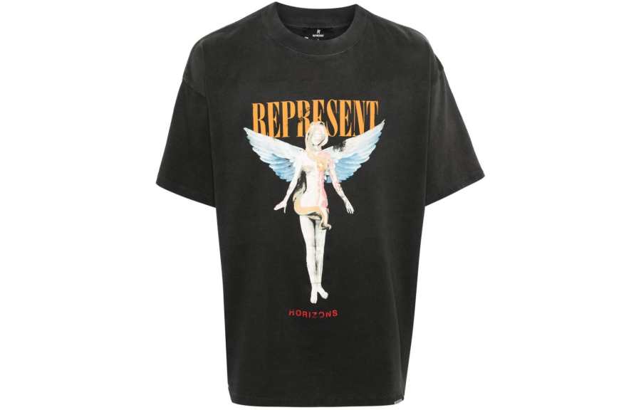 REPRESENT REPRESENT Logo-print Cotton T-shirt
