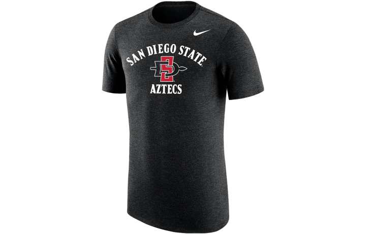 Nike Nike T Shirts Men's Black Crew Neck Moderate Straight Fit
