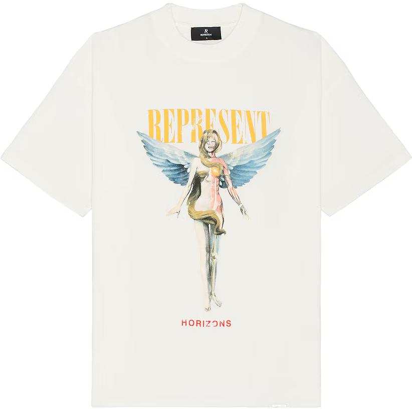 REPRESENT REPRESENT Logo print Cotton T shirt