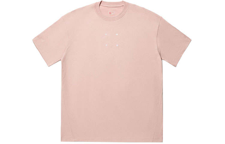 Li-Ning Li Ning Vital Drop Shoulder Sleeve T Shirt Unisex New Mist Rose Pink