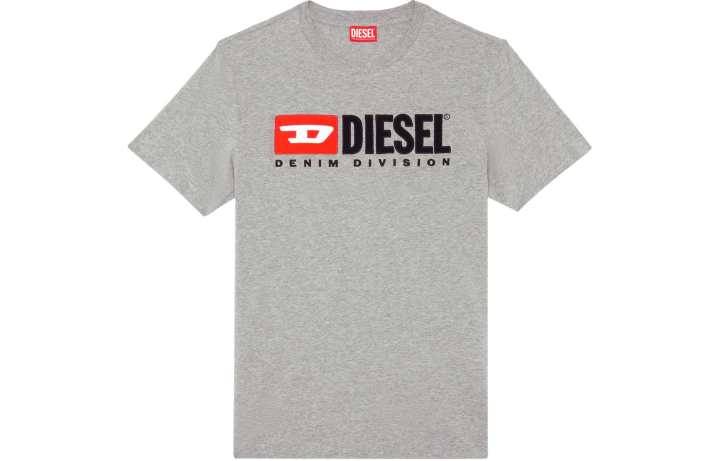 DIESEL DIESEL Logo Detailed Crewneck T Shirt