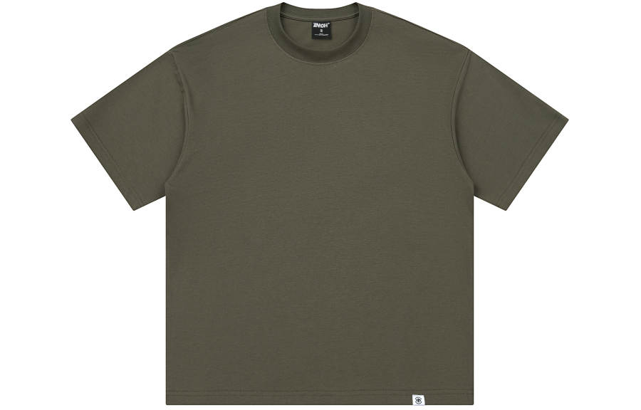 ZMOH Pure And Simple Collection T Shirts Unisex Crew Neck Moderate Heavyweight