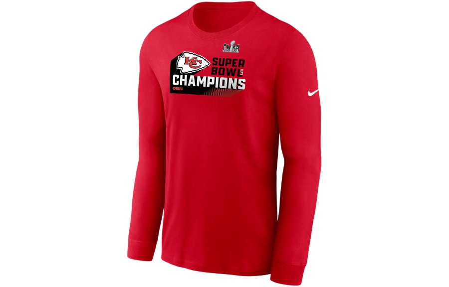 Nike Nike Kansas City Chiefs Super Bowl LVIII Champions Iconic T Shirt Kansas City Chiefs Men's Red