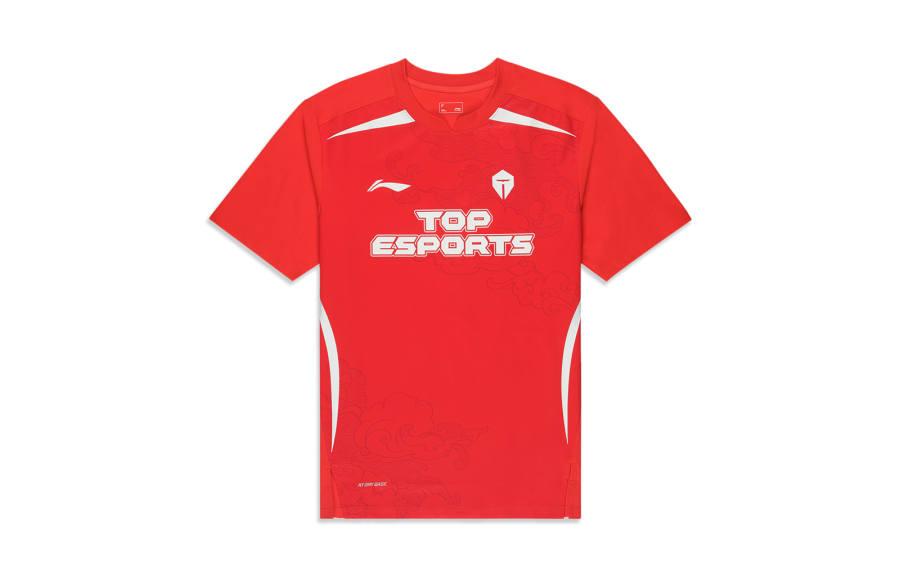 Li-Ning Li Ning Sports Life Collection T Shirt Men's Fiery Red