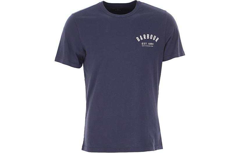 BARBOUR BARBOUR Logo print Cotton T shirt
