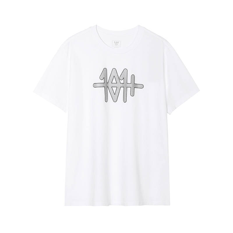 Lee Lee Drop Shoulder Sleeve T Shirt Men's White