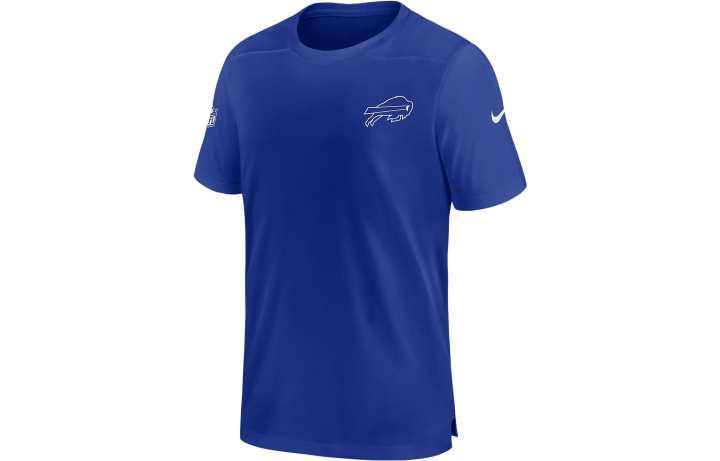 Nike Nike T Shirts Men's Blue Crew Neck Moderate Straight Fit