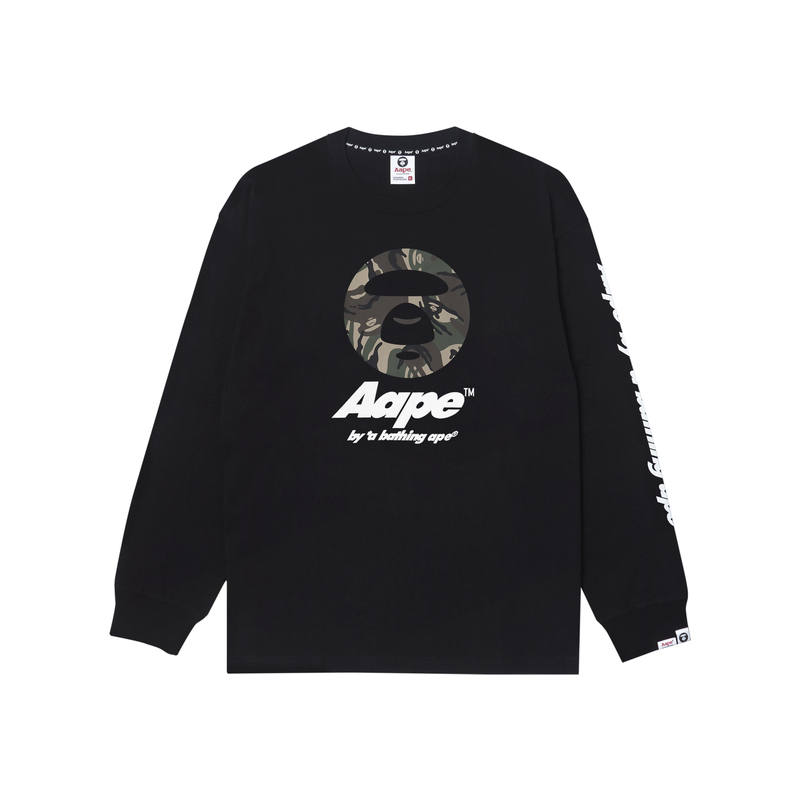 Aape T Shirts Men's Crew Neck Moderate Straight Fit