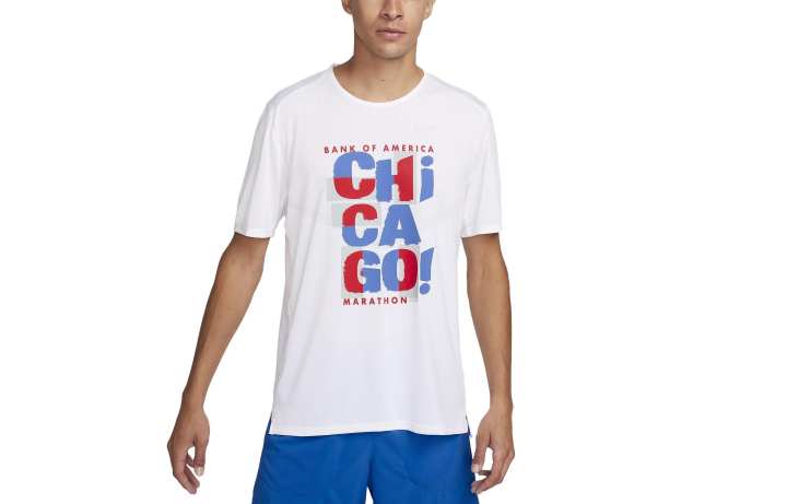 Nike Nike T Shirts Men's White Crew Neck Moderate Straight Fit