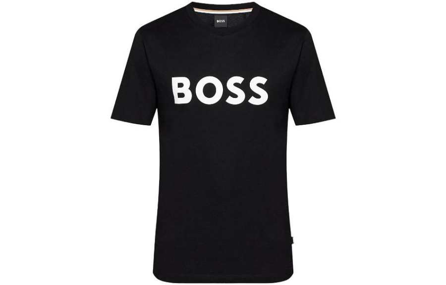 HUGO BOSS Boss HUGO BOSS Logo Printed Crewneck T Shirt