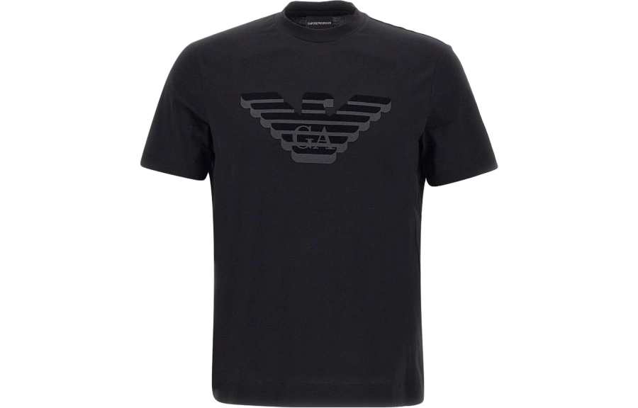 EMPORIO ARMANI SS23 T Shirt Men's Black