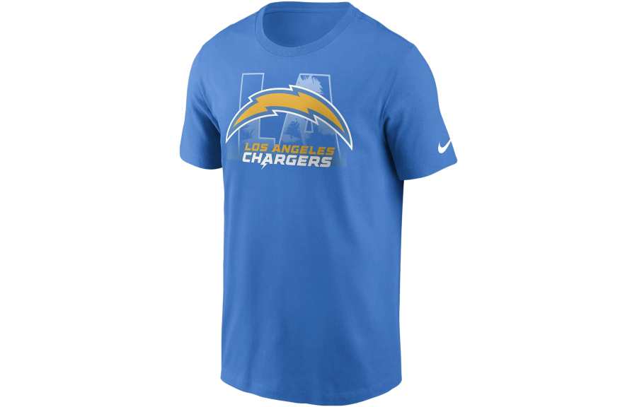 Nike Nike Los Angeles Chargers Men's Nike Dri FIT Nfl Hooded T Shirt